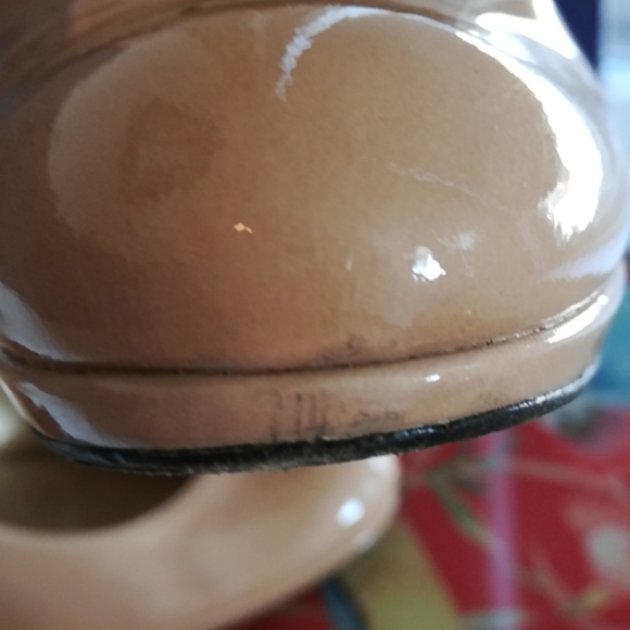 Stuart Weitzman Platswoon Cream Patent Leather - Picture 9 of 14